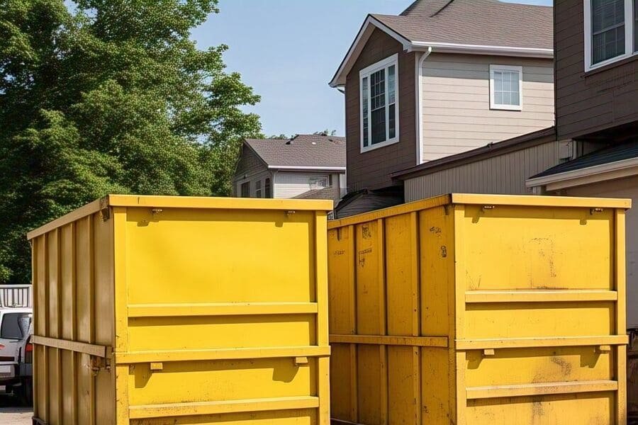 Dumpster near construction site warren ohio 2(1)